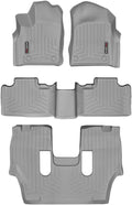 WeatherTech Custom Fit FloorLiners for Dodge Durango, Durango, Full Set (469301-46324-4-5), Grey