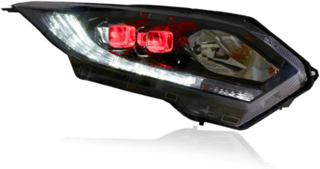 Light System Body Kits DRL Indicator Car Accessories Head Lamp Compatible For Honda HRV HR-V Vezel 2015-2018 Front Bumper Fog Daylight