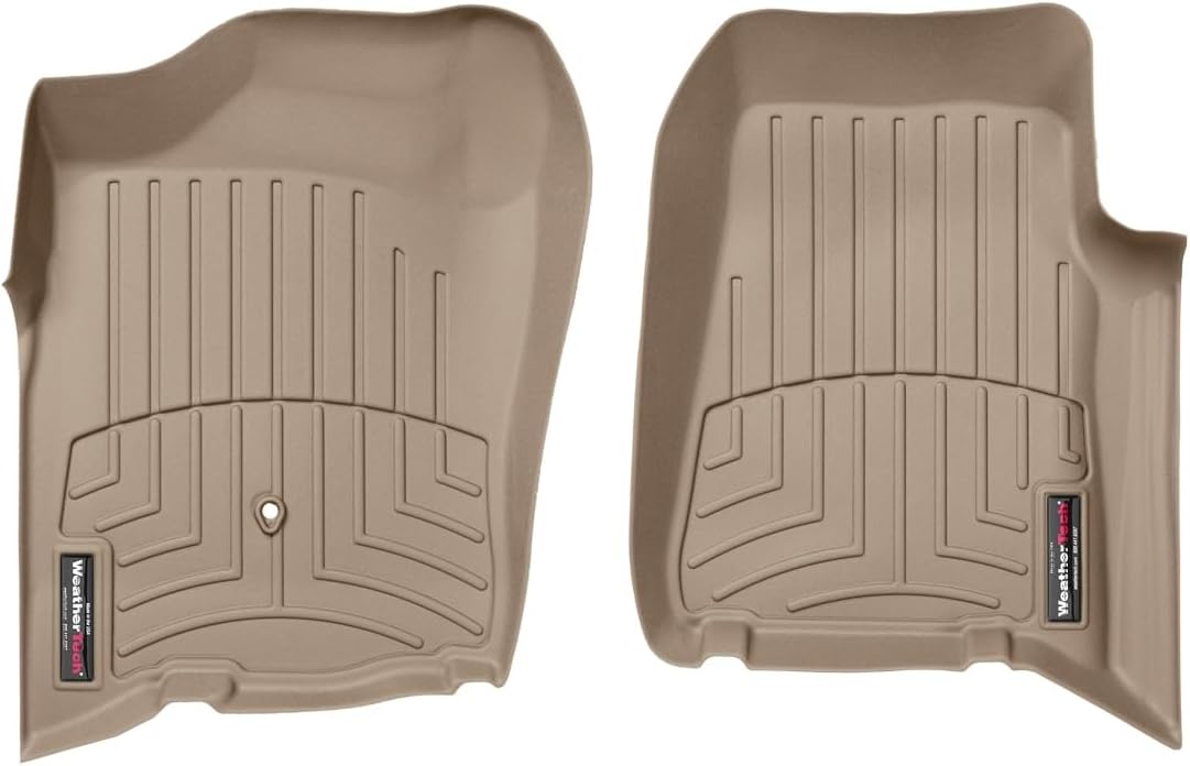 WeatherTech Custom Fit FloorLiners for Ford Ranger, Ranger, Ranger - 1st Row (450241), Tan