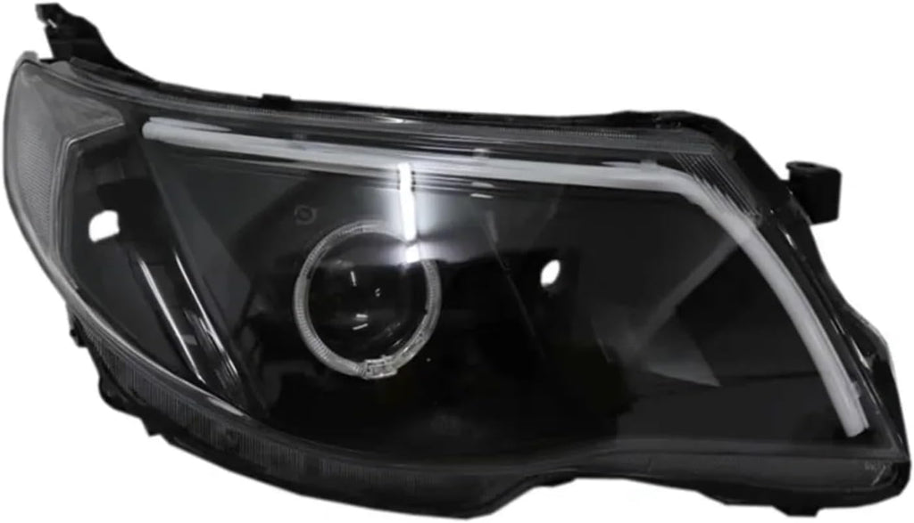 Car Modified Led Front Lamp Laser Headlight Assembly Bifocal Lens Compatible With Subaru Forester Turn Signal DRL Daytime Runnning Light
