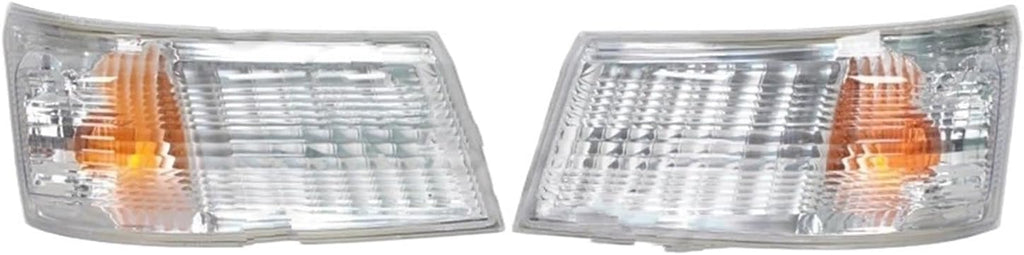 Metaphor Orange Generic Car Headlights For Mitsubishi Canter FUSO FE FG 2012-2018, Clear LED, Truck, Front Left/Right, Polycarbonate Lens