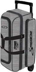 Storm Streamline 3 Ball Roller Bowling Bag- Silver/Black