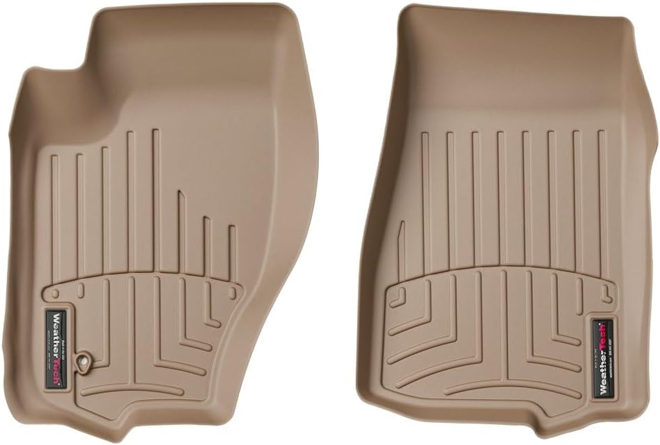 WeatherTech Custom Fit FloorLiners for Jeep Commander, Grand Cherokee, 1st Row (450131), Tan