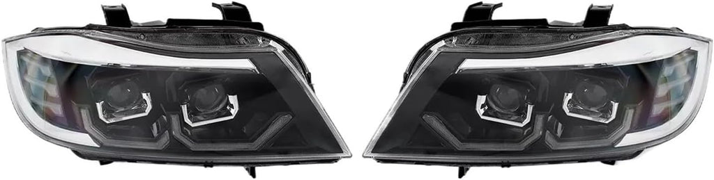 LED Headlight Compatible With BMW 3 Series E90 E91 2009-2012 Headlamp Assembly Head Lamps Assembly Left Right Car Lights Automotive Lamp