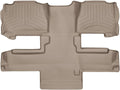 WeatherTech Custom Fit FloorLiners for Chevrolet Tahoe, Yukon, Tahoe - 2nd Row (452353), Tan