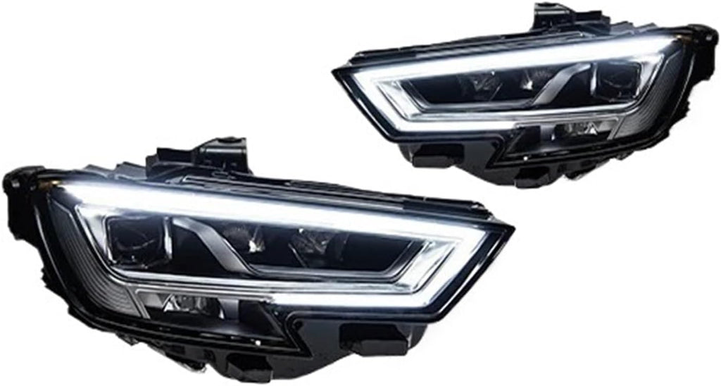 Car Lights Compatible With A3 8V 2013-2020 S3 RS3 Sedan Hatchback LED Auto Headlight Assembly Upgrade High Configure Tool Accessories(13-16 change bumper)