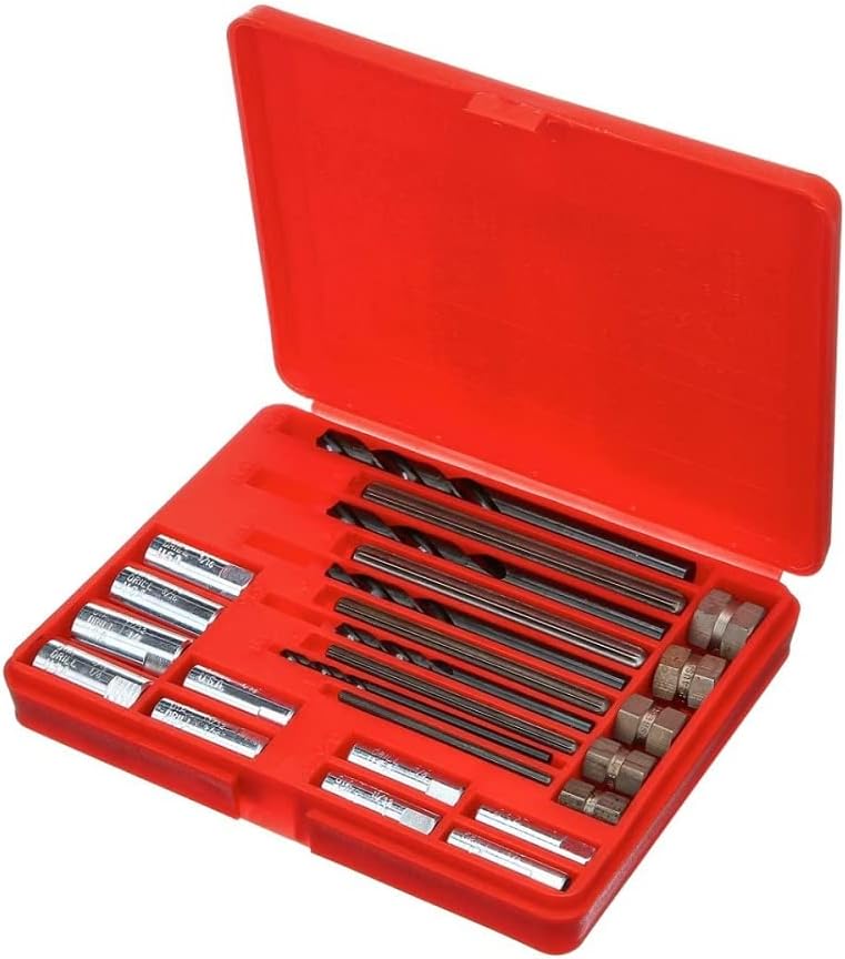RIDGID 35585 10 Screw Extractor Set, 1/4-inch to 1/2-inch Broken Screw Extractor