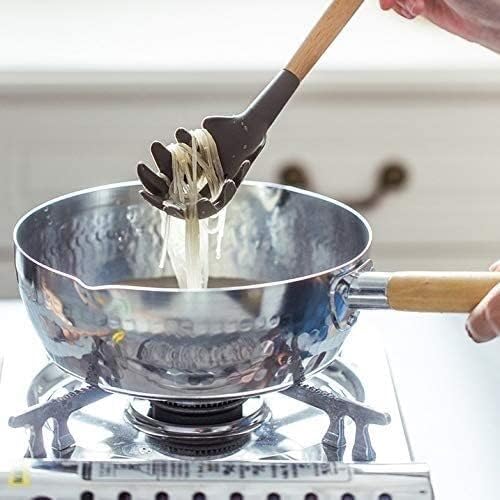 Kitchen Utensils Set, Cooking Utensils Set Silicone Kitchen Utensils Gadgets Wood Handle Cooking Tools Kitchenware Set Spatula Shovel Spoon Home