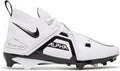 Nike Alpha Menace Pro 3 Men's Football Cleats 'White-Black' (DM1788-103) - Size 9.5