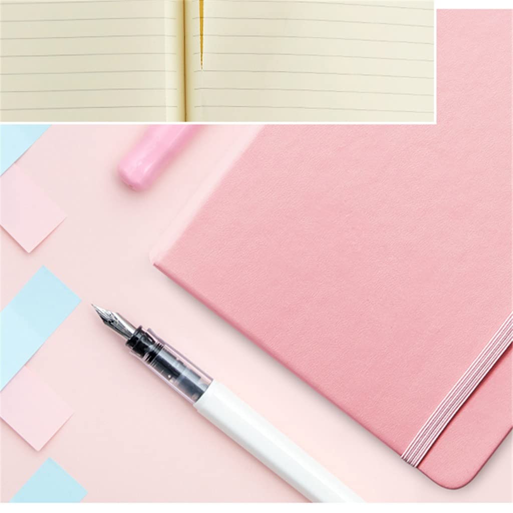 NSUQOA JSEIAJB Business Literature and Thick Notebook Stationery Small Fresh Hardcover Grid Diary