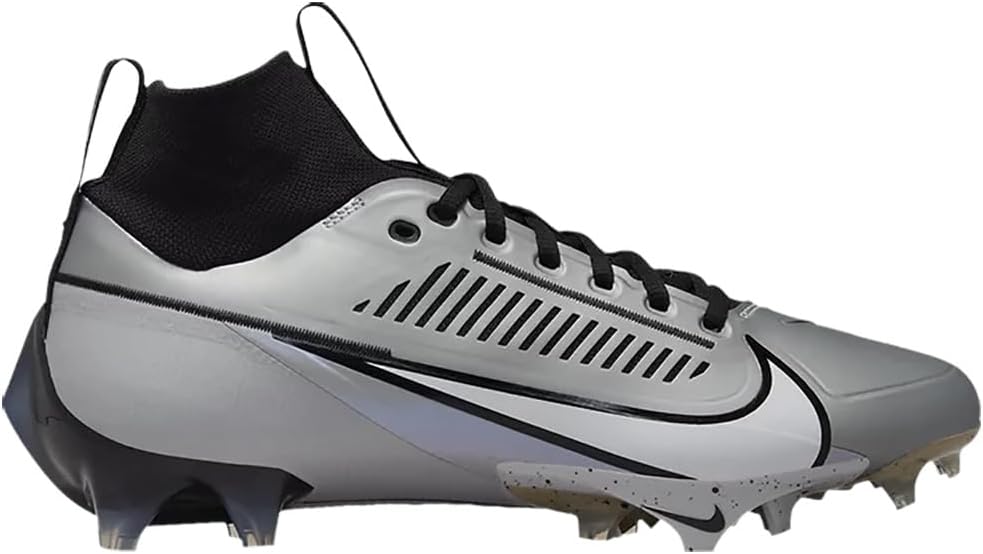 Nike Men's Football/Soccer Cleats Vapor Edge Pro 360 2 Light Smoke Grey/Black/Khaki/White (us_Footwear_Size_System, Adult, Men, Numeric, Medium, Numeric_14)