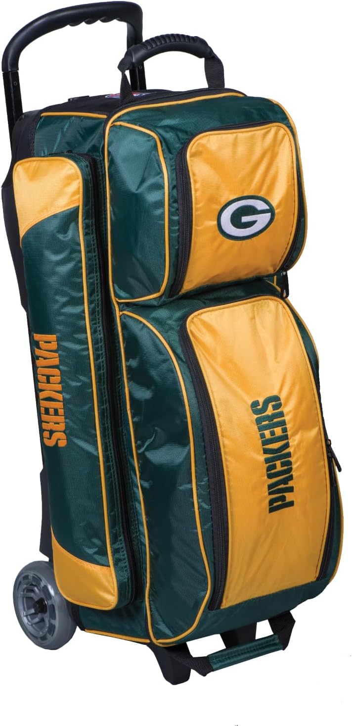 Strikeforce Bowling NFL Bowling Roller Bag with Ball, Shoe and Accessory Pockets