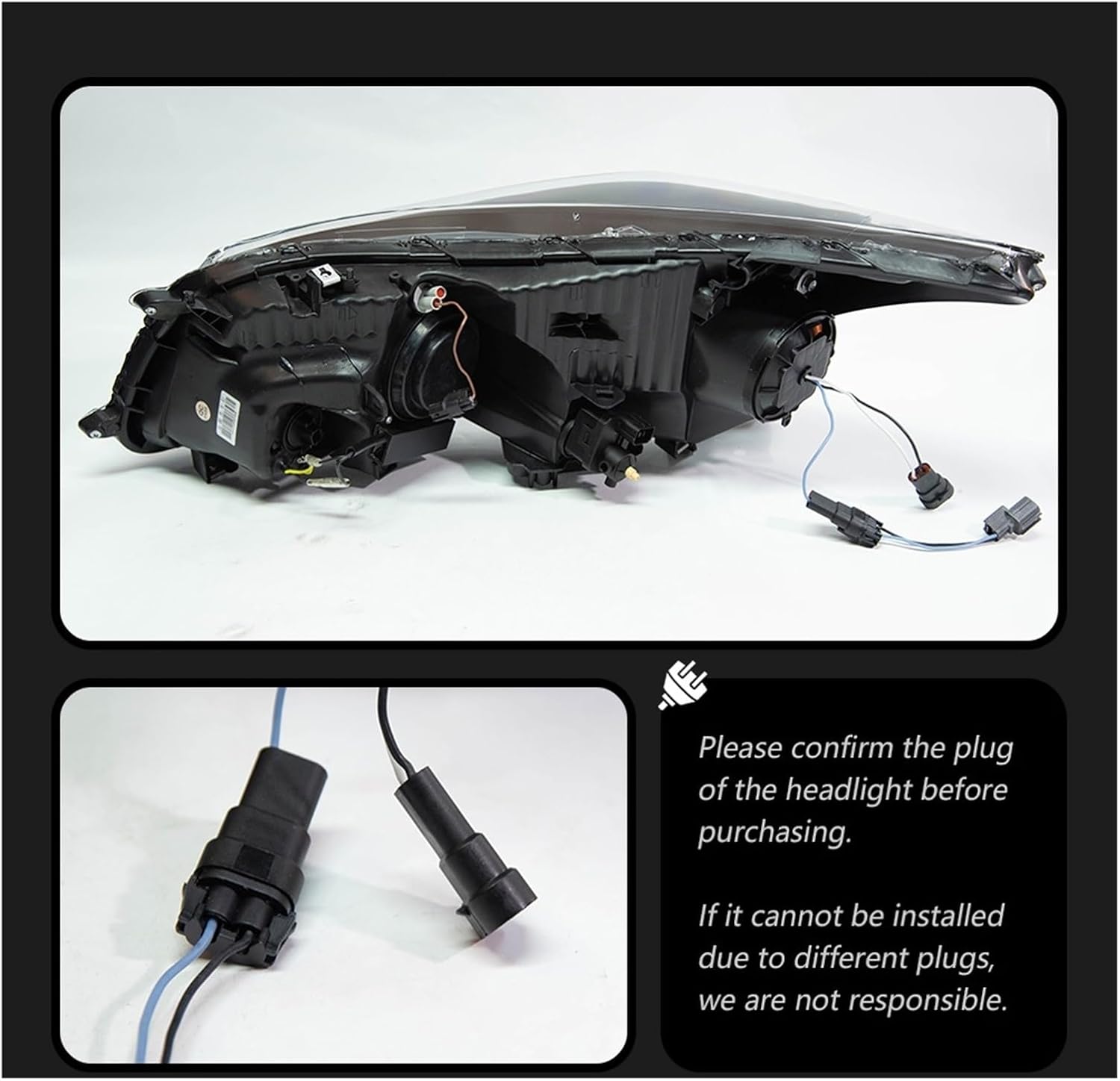Car Lights Compatible With Accord 8th 2008-2012 G8 LED Auto Headlights Assembly Upgrade Dynamic Signal Lamp Projector 4 Lens Accessories