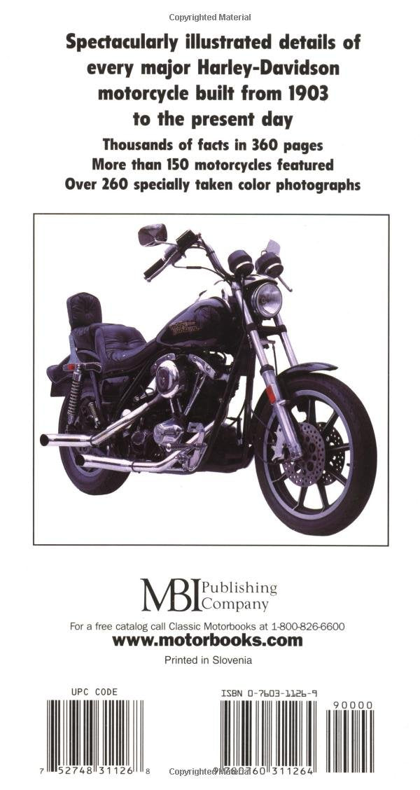 Illustrated Directory of Harley-davidson Motorcycles