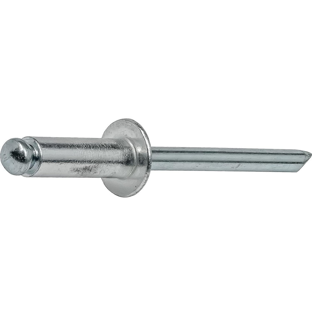 DIY Man - Pop Rivets 1/4' x 3/8' Aluminum Body Steel Mandrel Dome Head Blind Quantity 500 D&J
