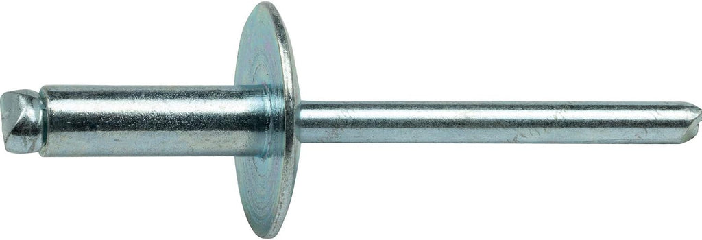 Large Flange Pop Rivets 1/4' x 3/8'All Steel (8-6) Dome Head Quantity 250 HQ