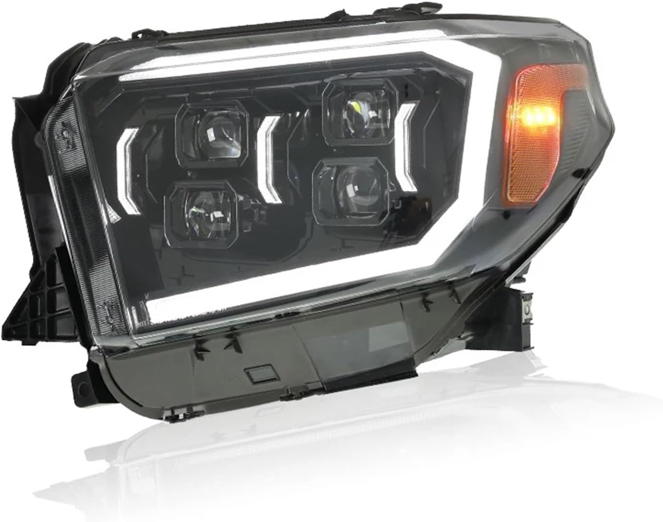 Lamp Car Head Light LED Headlight Compatible With Toyota Tundra 2014 2015 2016 2017 2018 2019 2020