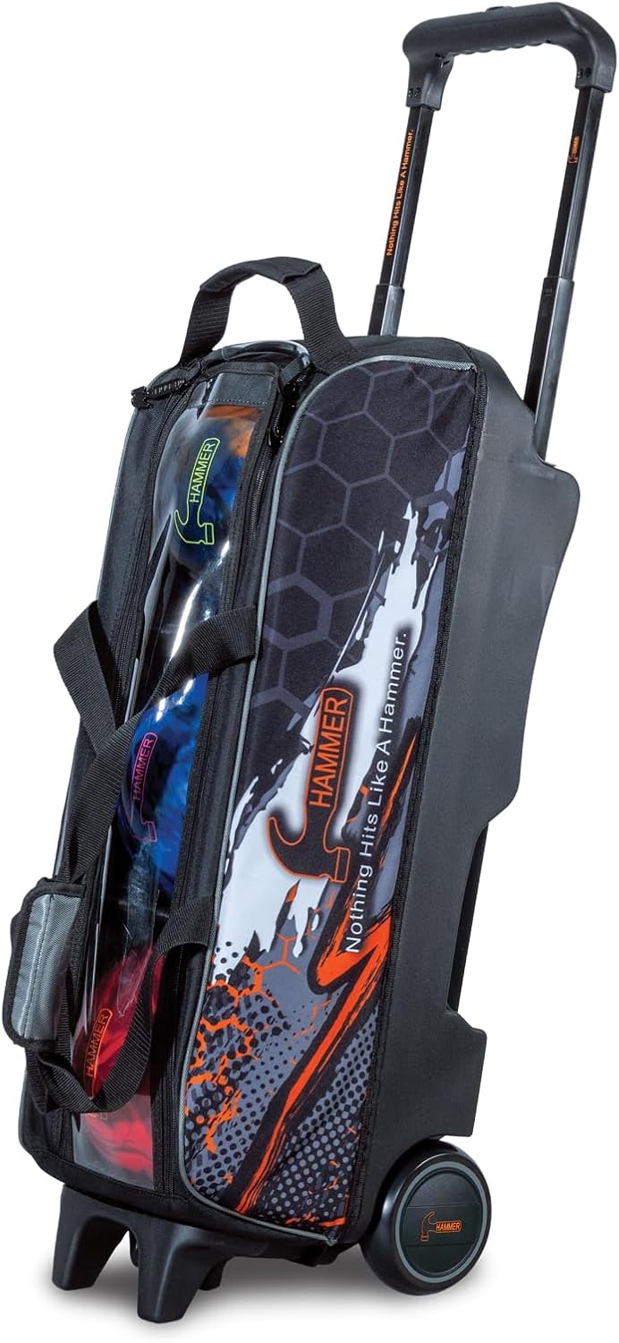 Hammer Hybrid Triple Roller Bowling Bag
