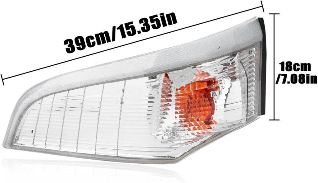 Car Front Fog Light Corner Lamp Turn Signal Light Headlights Indicator Lamp Assembly For Mitsubishi Canter FUSO FE 7/8 2005-2011 Indicator Lamp(1 pair)