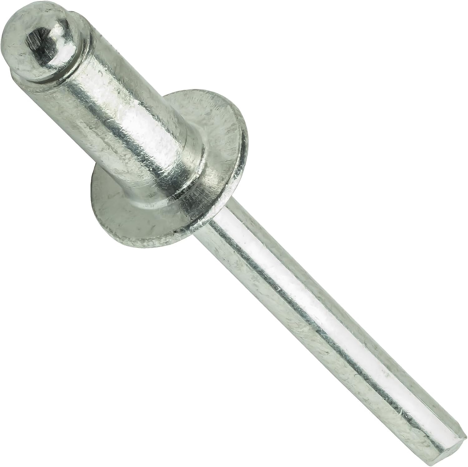 Aluminum Pop Rivets 1/4' x 1/4' Dome Head Blind 8-4 Gap .126-.250 Qty 2500 Industrial Grade Hardware Fasteners DIY Home Repair Construction Use
