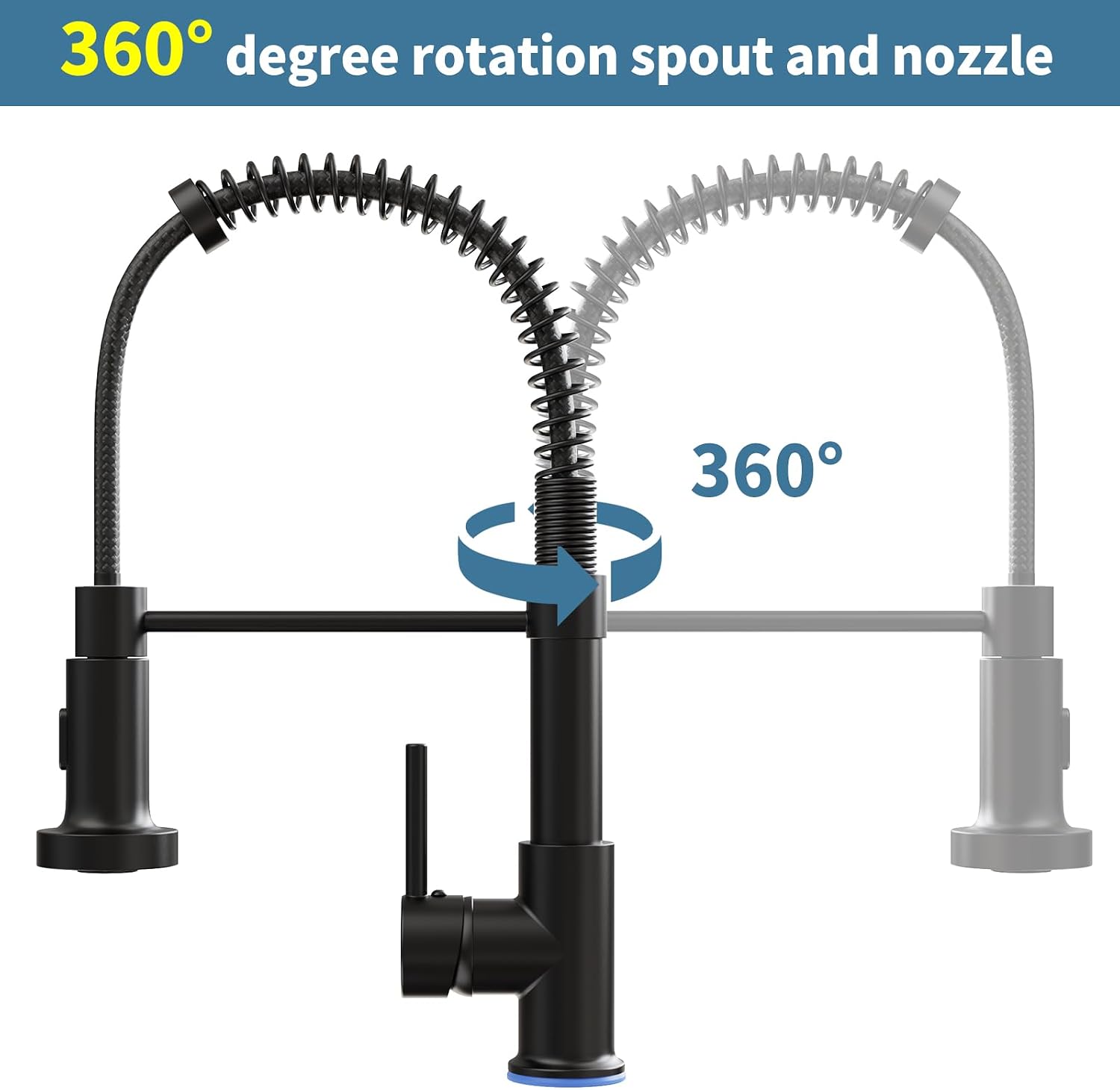 32 * 19 inch Kitchen Sink, Single Bowl Stainless Steel Sink Multifunctional Drop In Sink with Pull-Down Faucet and Multiple Accessories