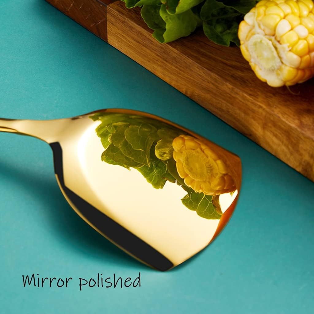Kitchen Utensils Set with Holder Stainless Steel Cooking Utensil Set Ceramic Handle Farmhouse Style Cooking Tool Kitchen Gadget for Cookware，A