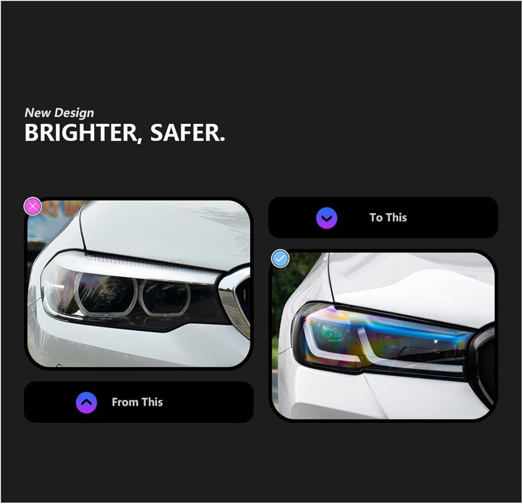 Car Lights Compatible With BMW G30 G38 2018-2023 5 Series LED Auto Headlight Assembly Upgrade M5 Competition Design Accessories(21-23 G30)