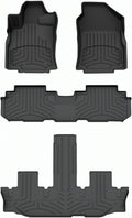 WeatherTech FloorLiner HP Custom Fit Floor Mats for Subaru Ascent Full Set (441475-1-2-3IM), Black