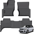 Jenofa-Car Floor Mats for Land Rover Range Rover Sport 2014-2022 All Weather Mats Automotive Floor Liner Custom Car Mat for Rover Sport Non-Slip Waterproof Durable Protector Accessories