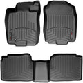 WeatherTech Custom Fit FloorLiners for Lincoln MKZ, Zephyr, Fusion - 1st & 2nd Row (44108-1-2), Black