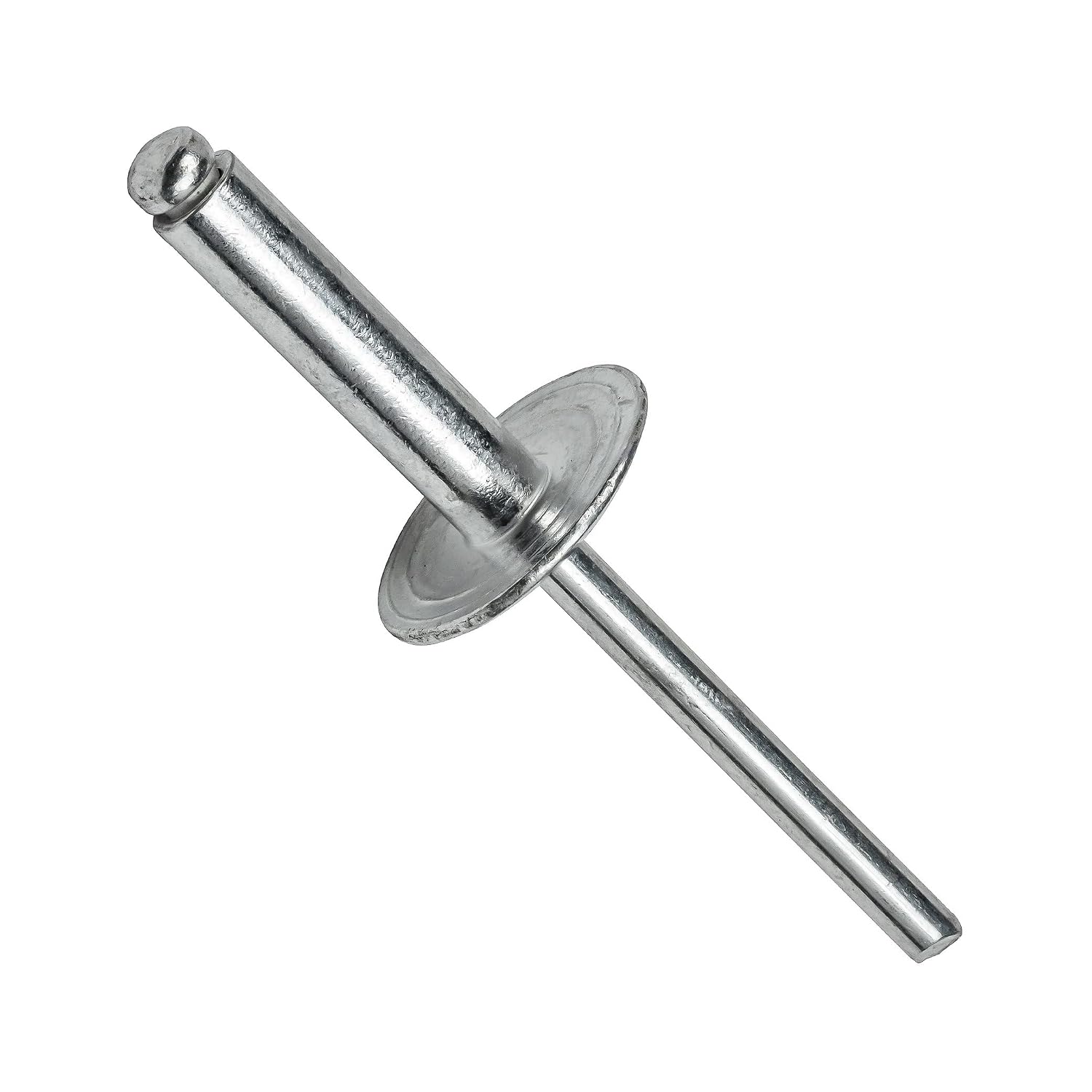 Large Flange Pop Rivets 1/8' x 1/2' Aluminum Dome Head (4-8) Blind Qty 1000 Threaded Fasteners for Mechanical Repair Universal Multi-Purpose Replacement Parts