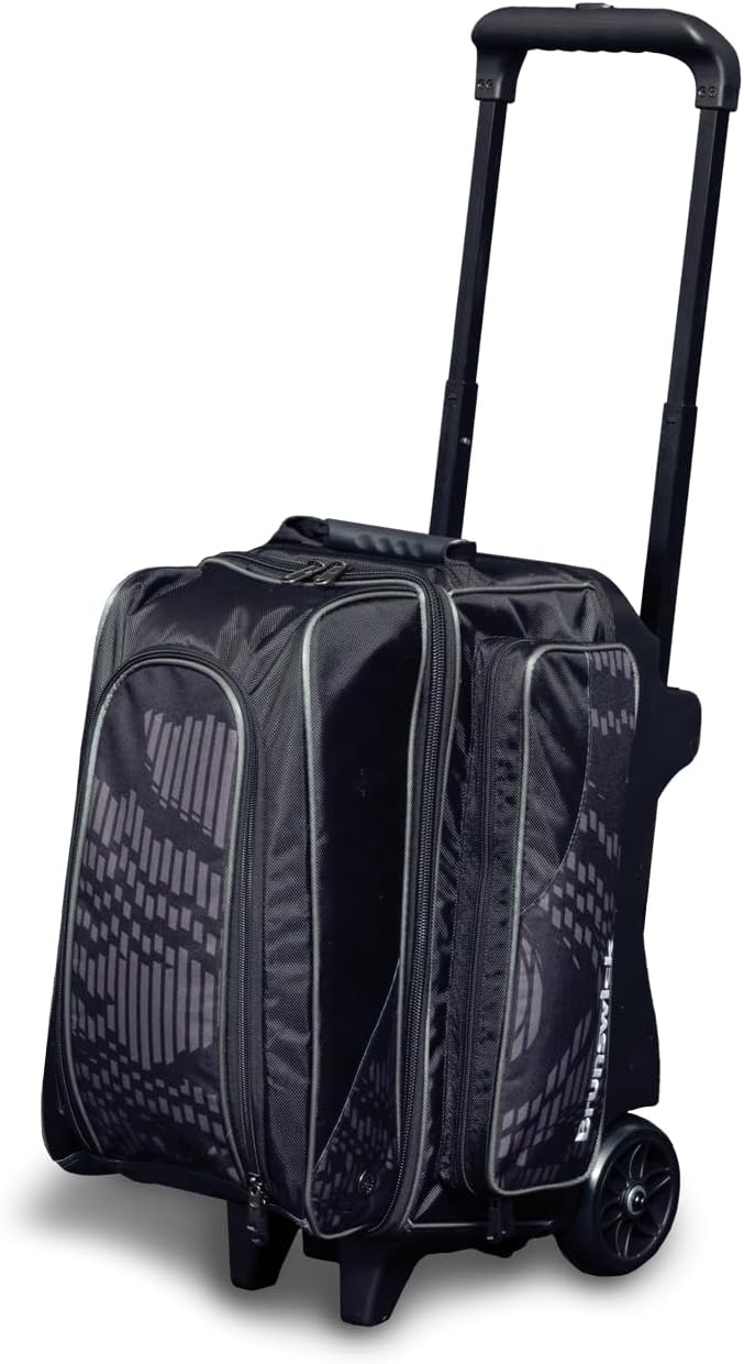 Brunswick Punisher Double Roller Bowling Bag (Grey)