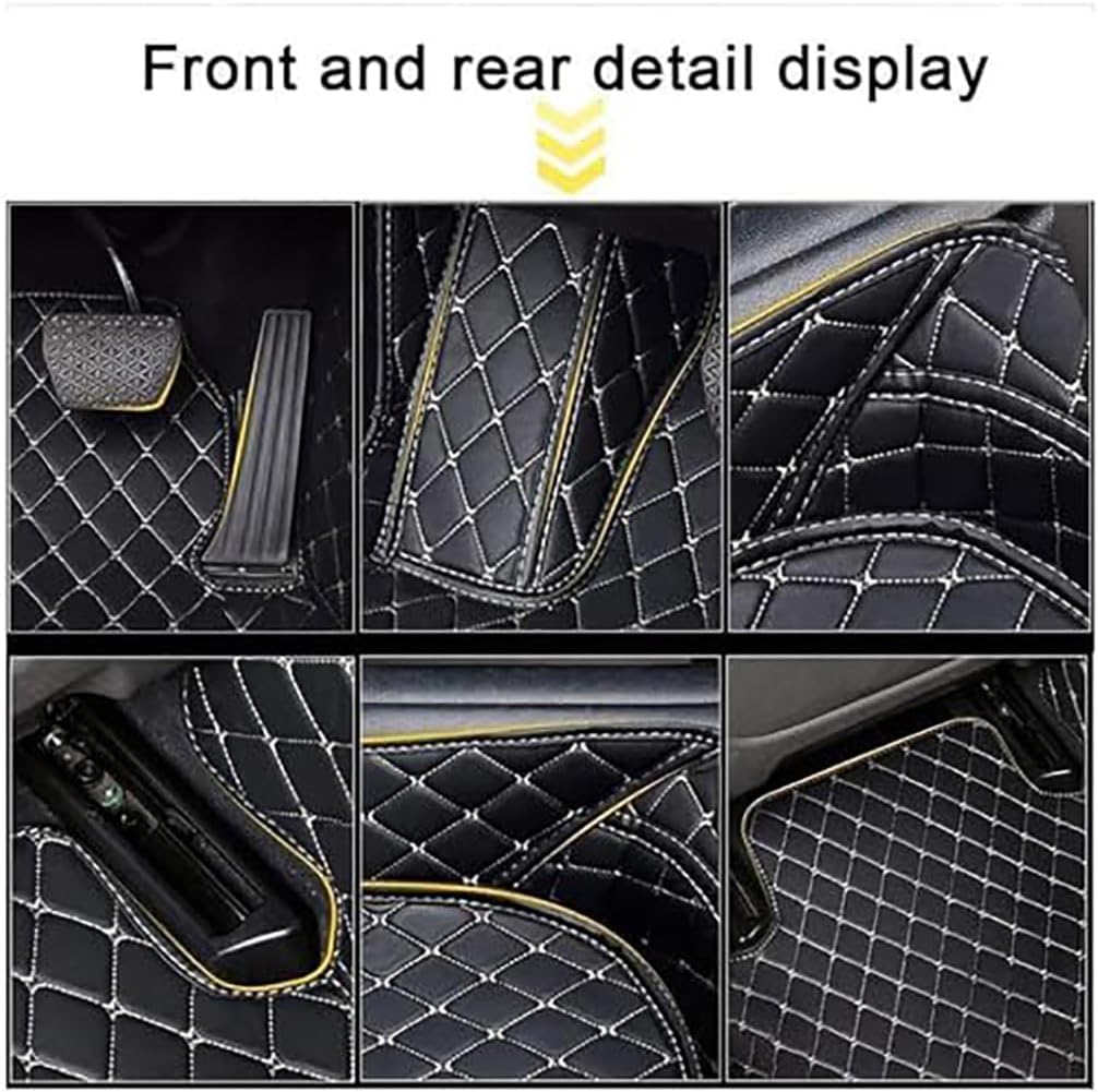 Car Floor Mats, for Mercedes Benz GLC 300 GLC 350e GLC 43 AMG 2023-2024 All Weather Full Coverage Anti Slip Universal Waterproof Protection, Auto Accessories,A-Beige