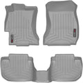 WeatherTech Custom Fit FloorLiners for Subaru Crosstrek, Impreza, WRX - 1st & 2nd Row (46439-1-2), Grey