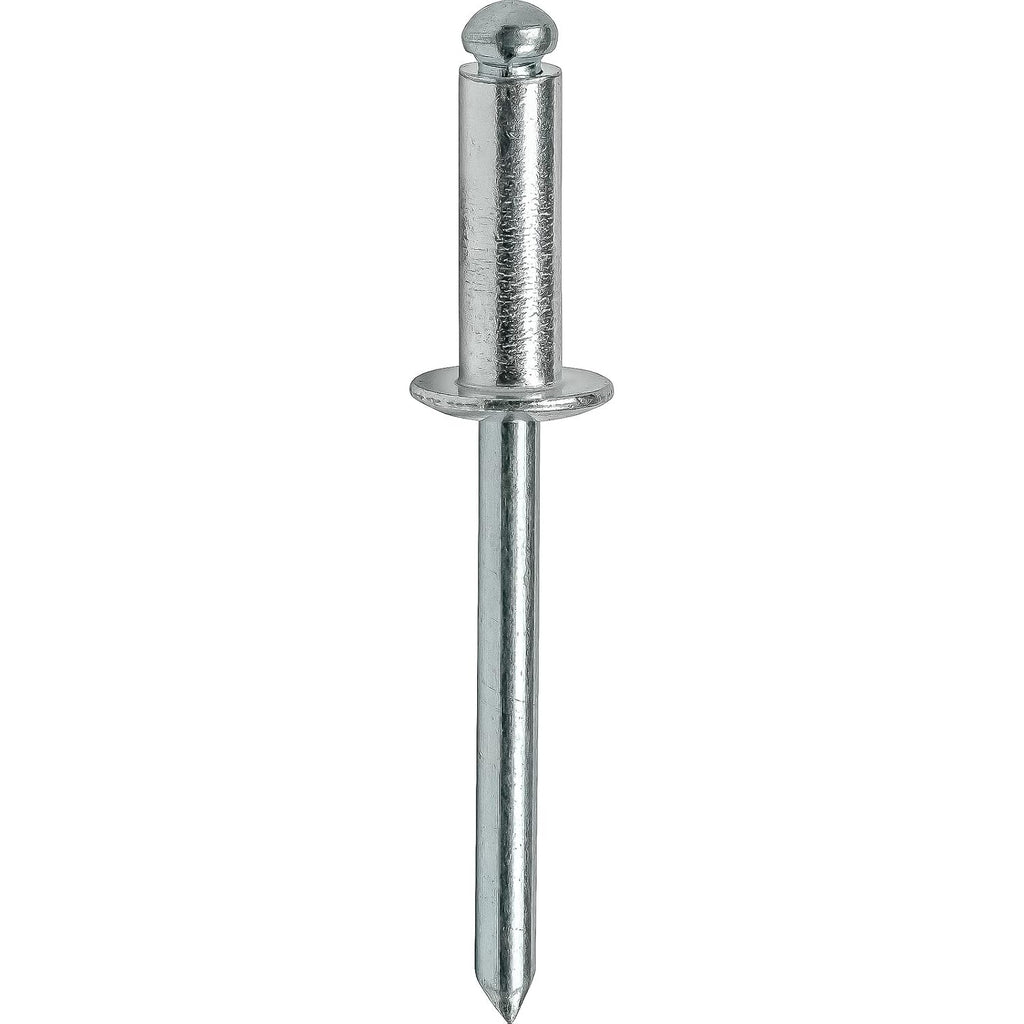 DIY Man - Pop Rivets 1/4' x 3/8' Aluminum Body Steel Mandrel Dome Head Blind Quantity 500 D&J