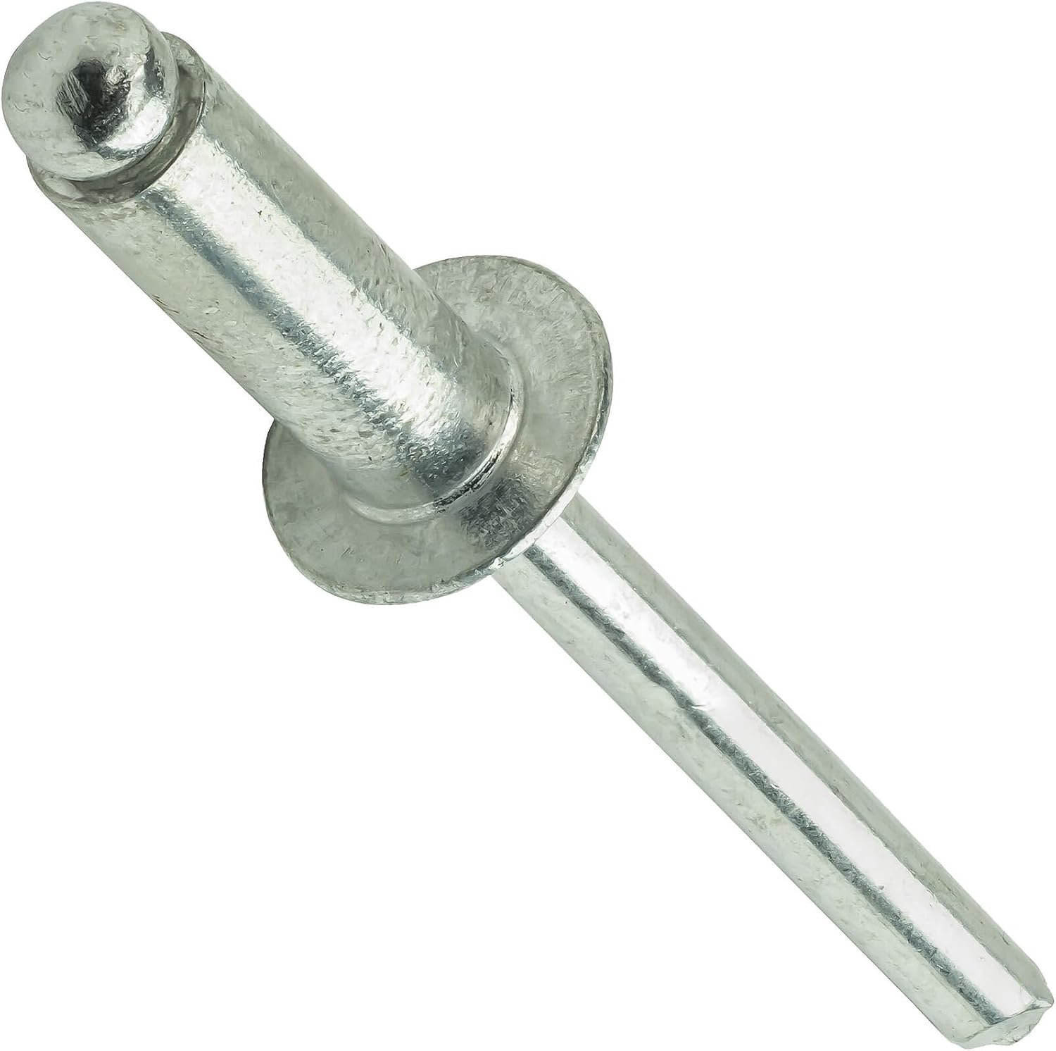 Aluminum Pop Rivets 1/4' x 5/8' Dome Head Blind 8-10 Gap .501-.625 Qty 1000 Durable Fasteners for Construction Automotive Repair Machinery Assembly Improvement Projects