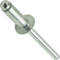 Aluminum Pop Rivets 1/4' x 5/8' Dome Head Blind 8-10 Gap .501-.625 Qty 1000 Industrial Grade Hardware Fasteners DIY Home Repair Construction Use