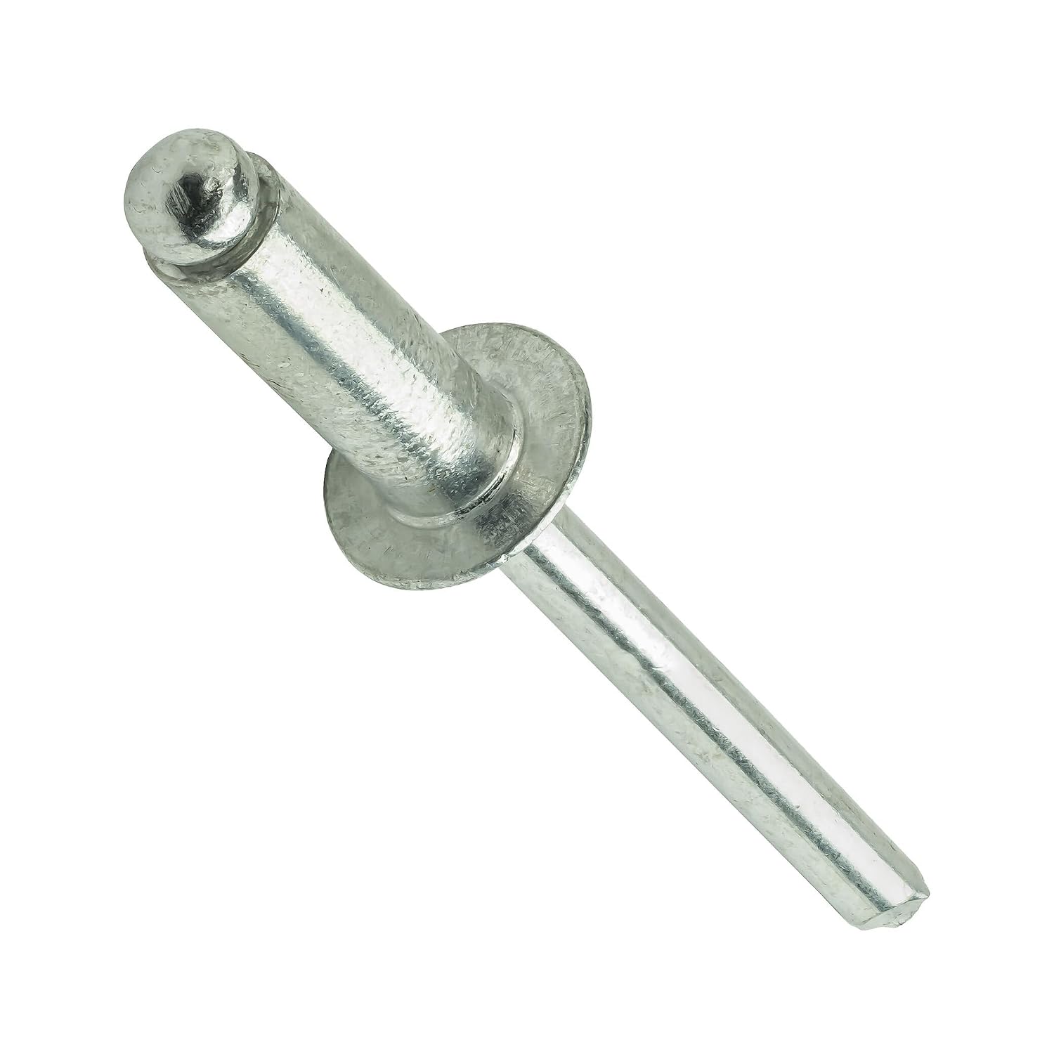 Aluminum Pop Rivets 1/4' x 3/8' Dome Head Blind 8-6 Gap .251-.375 Qty 1000 Threaded Fasteners for Mechanical Repair Universal Multi-Purpose Replacement Parts