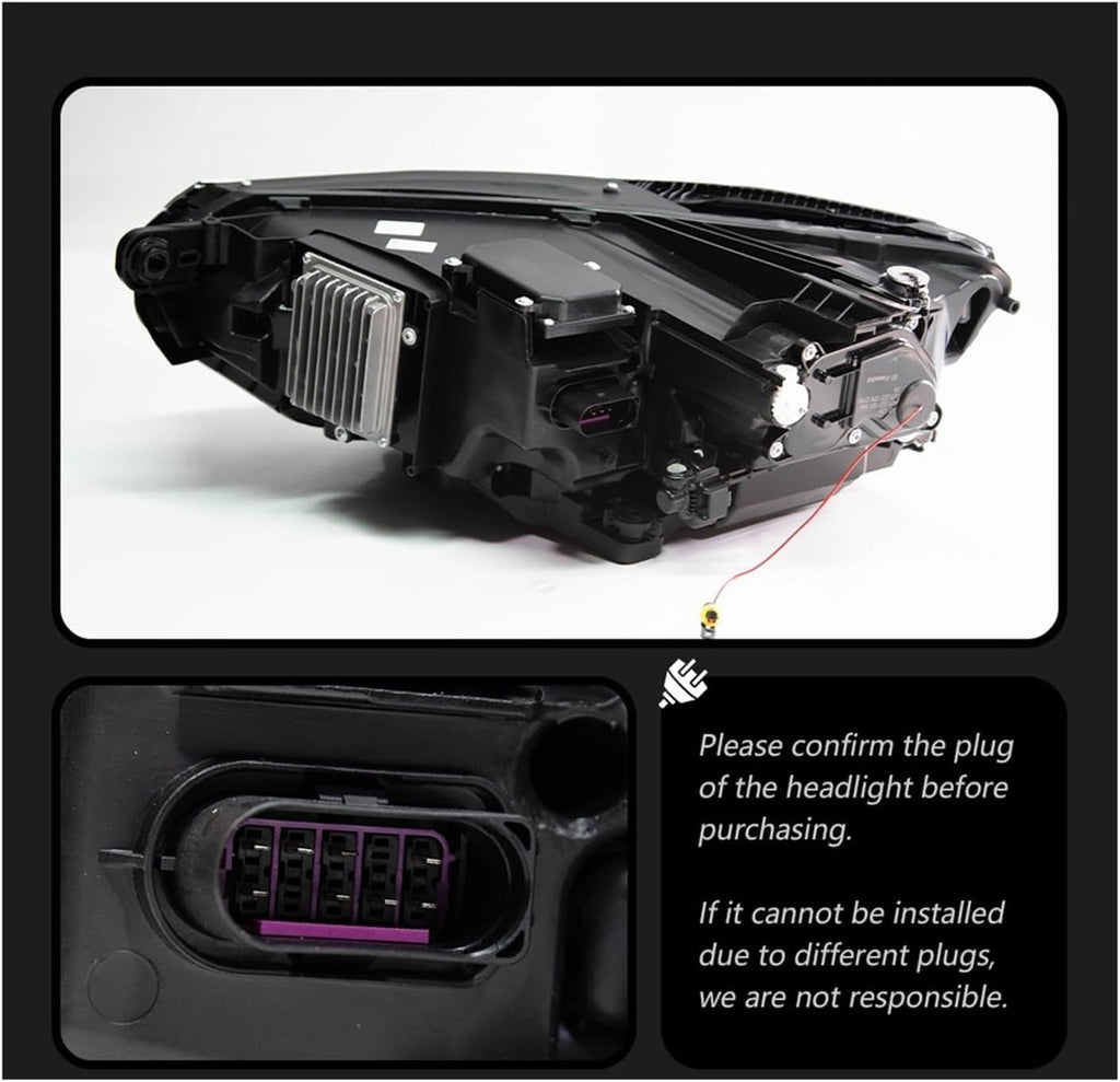 Car Lights Compatible With Passat B8 2016-2019 Magotan EU Version Upgrade B8.5 LED Auto Headlight Assembly LHD RHD Accessories