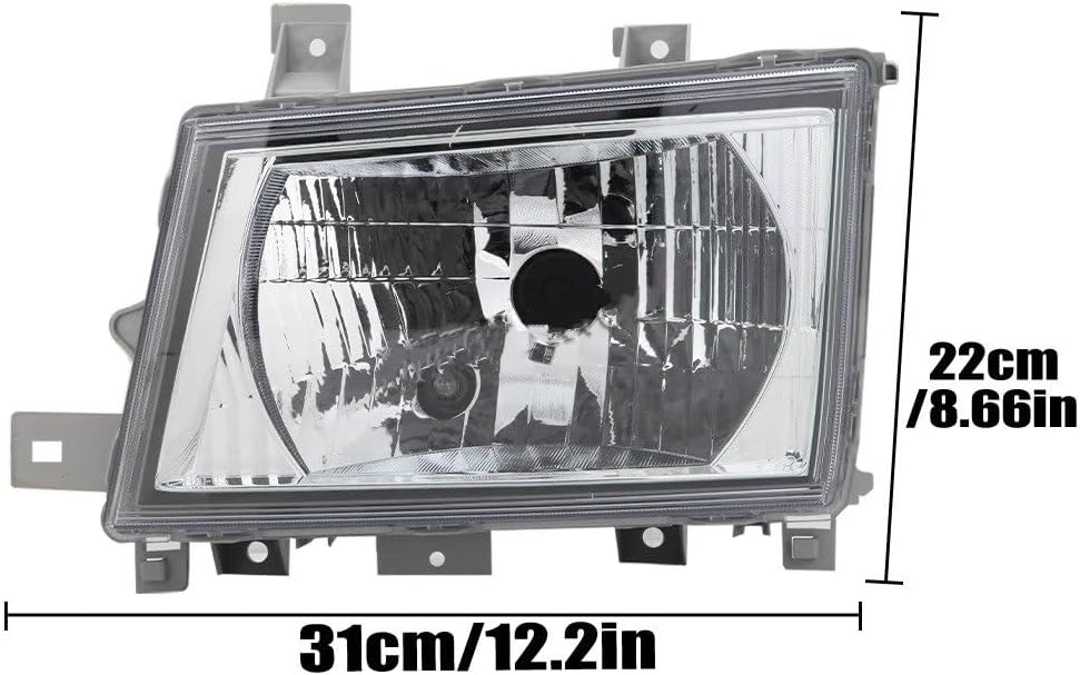 Car Headlamp Headlights Headlight For Mitsubishi For Canter For FUSO FE FG 2012-2018 Car Fog Light Turn Signal Light Headlights Indicator Lamp Assembly W/bulb