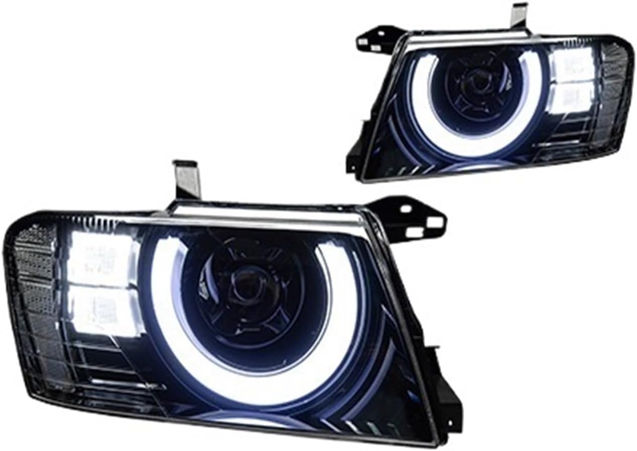 Car Lights Compatible With Pajero V73 V75 V77 Montero Shogun 2004-2014 LED Auto Headlight Assembly Upgrade Defender Design Accessories