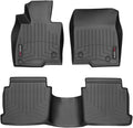 WeatherTech Custom Fit FloorLiners for Mazda MAZDA6, MAZDA6, 1st & 2nd Row (44486-1-2), Black