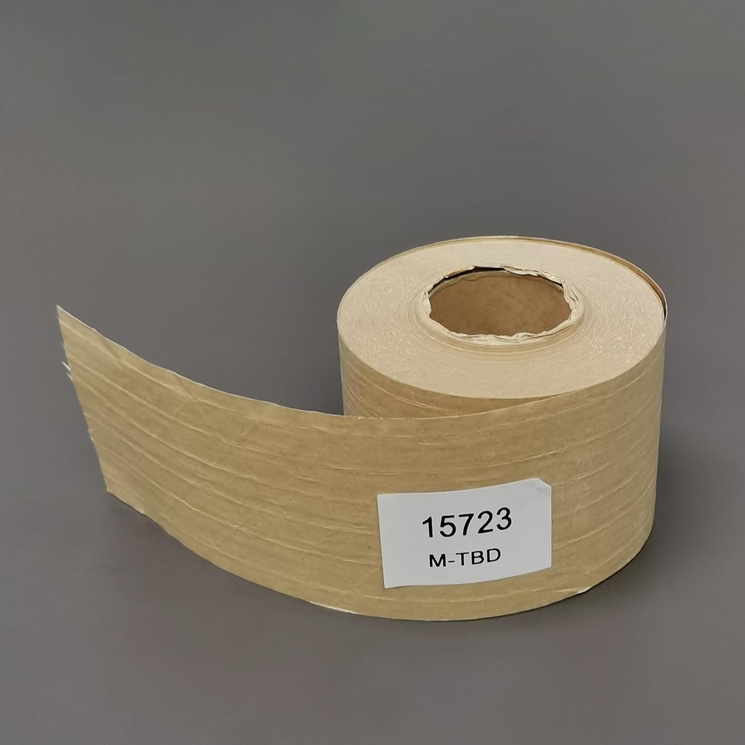 FixtureDisplays® 6 Rolls of Water Activated Reinforced Brown Kraft Paper Tape DIY Craft Box Packaging Sealing Tape 3' Wide 150 feet 1.5' Core 15723-6PK-1D