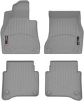 WeatherTech Custom Fit FloorLiners for Mercedes amgs63eperformance, S-Class Sedan, 1st & 2nd Row (461701-1-2), Grey