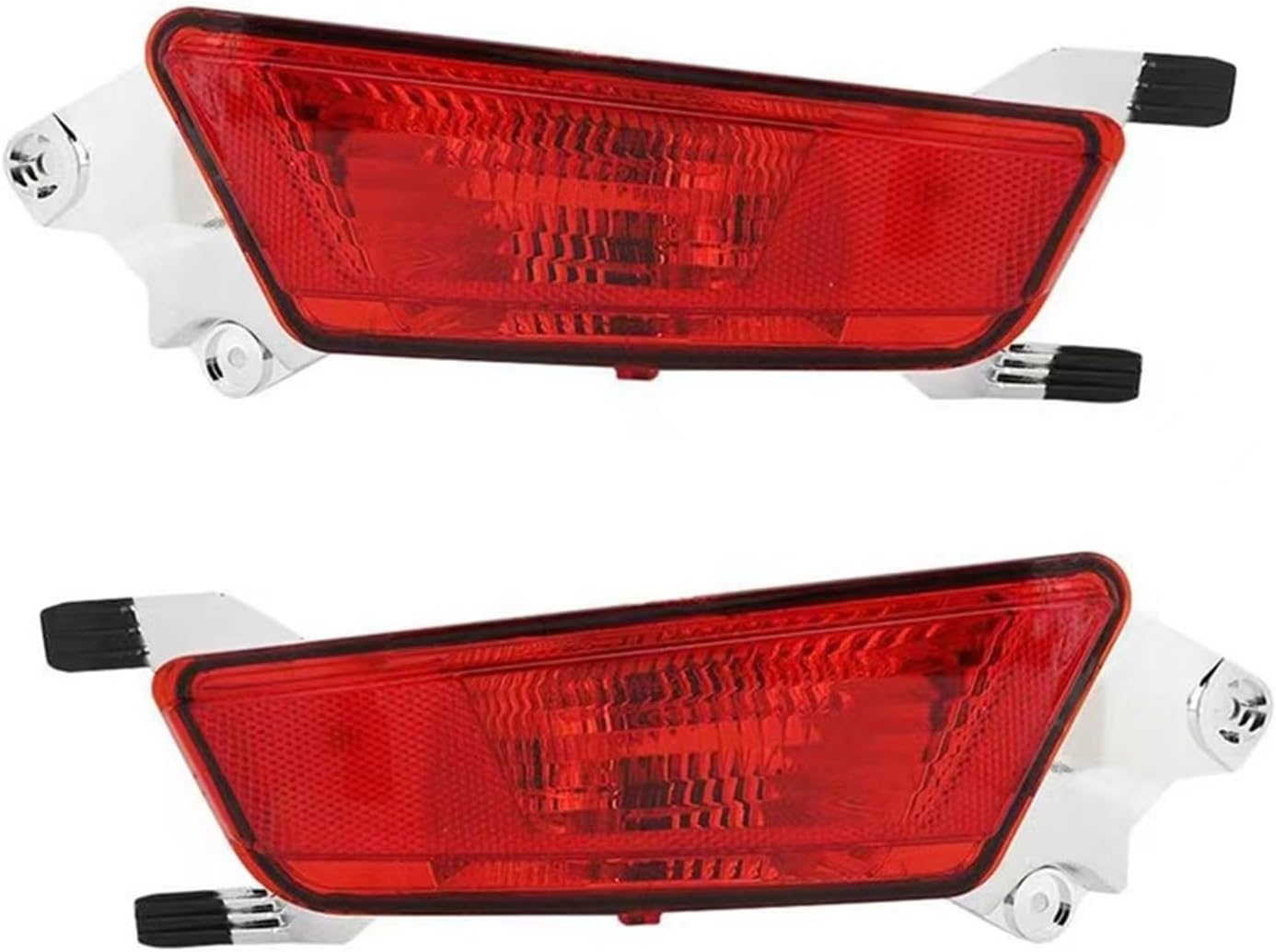 Left and Right Compatible with Land Range Rover Evoque 2011-2018 Rear Bumper Fog Light Car Spoiler Turn Signal Indicator Taillight Tail Brake Lamp Foglamp