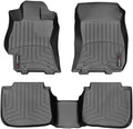 WeatherTech Custom Fit FloorLiners for Subaru Legacy, Outback, 1st & 2nd Row (44708-1-2), Black