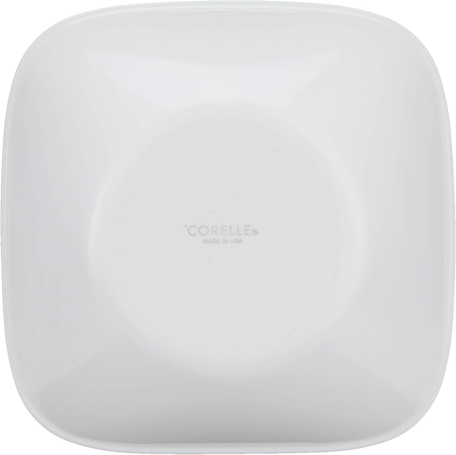 Corelle Vitrelle 18-Piece Service for 6 Dinnerware Set, Triple Layer Glass and Chip Resistant & Vitrelle 1-Qt Serving Bowl 2-Pack, Large Serving Bowl, White