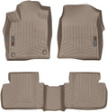 WeatherTech Custom Fit FloorLiners for Honda Civic Type R, Civic, Civic Si - 1st & 2nd Row (45884-1-2), Tan