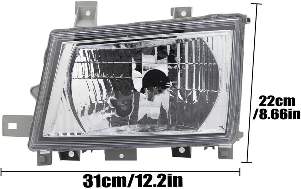 Headlight for Mitsubishi for Canter for Fuso FE FG 2012-2018 Car Fog Light Turn Signal Light Headlights Indicator Lamp Assembly W/Bulb