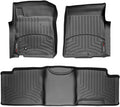 WeatherTech Custom Fit FloorLiners for Ford F-150, F-150, F-150-1st & 2nd Row (44048-1-2), Black